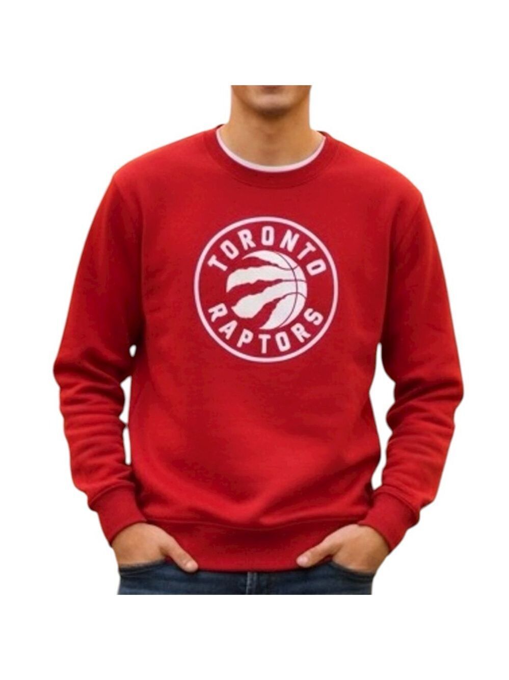 Adidas Toronto Raptors red sweatshirt size small unisex